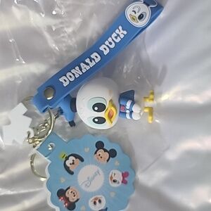 Disney's Donald Duck Keychain with Wristlet Strap